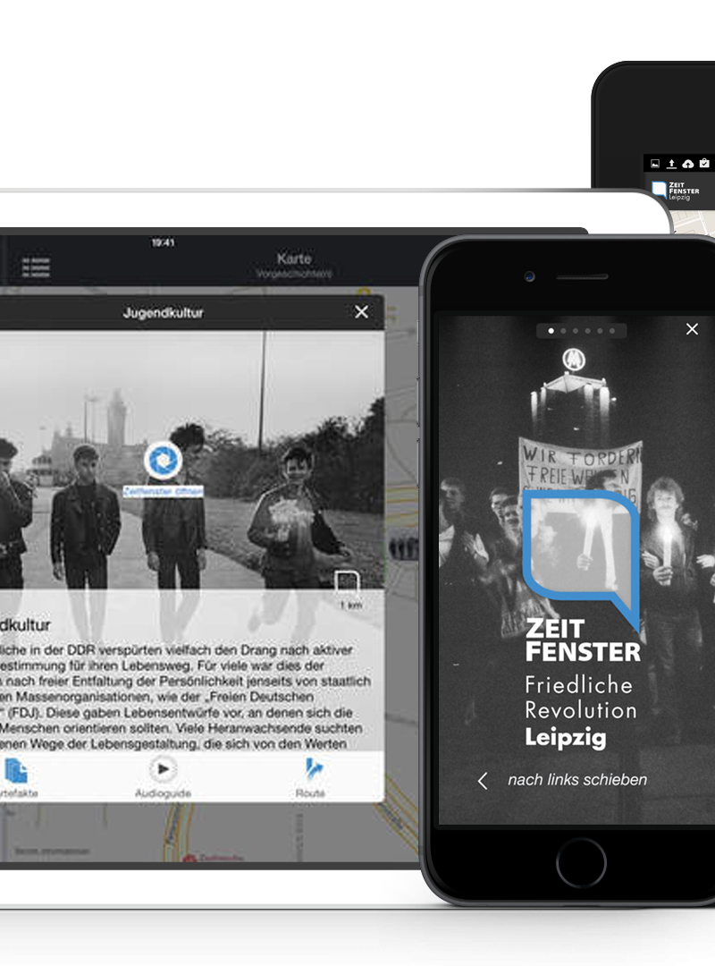 ZEITFENSTER. Friedliche Revolution Leipzig (Android & iOS)